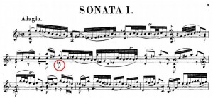 Sonata No.1 1st movement